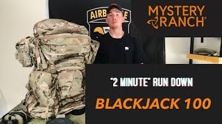 REGULAR RUNDOWN MYSTERY RANCH BLACKJACK 100 [upl. by Jacques]