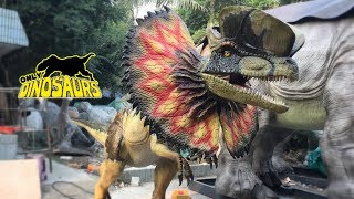 Animatronic dilophosaurus [upl. by Luhar]