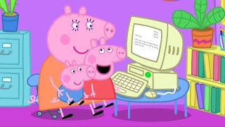 Peppa Pig in Hindi  Mammee Pig Kaam Pe  हिंदी Kahaniya  Hindi Cartoons for Kids [upl. by Quintana]