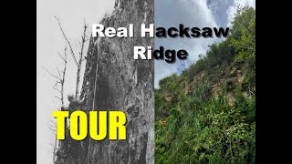 4KOkinawa WW2 Battle sites Walking tour NORTH SIDE quotHacksaw Ridgequot [upl. by Attenaej]