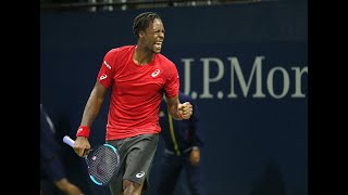 Gael Monfils vs Albert RamosVinolas  US Open 2019 R1 Highlights [upl. by Atteras]