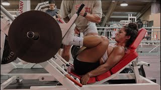 IFBB PRO WELLNESS LEG DAY [upl. by Amalbergas]