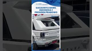 Penampakan Gagahnya Mobil Jep Indonesia 1 Presiden Prabowo Bernama Maung Garuda Buatan Pindad [upl. by Maxantia83]