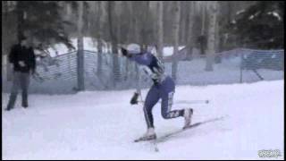 Ridiculous Championship Cross Country Skiing Fail [upl. by Sydalg]