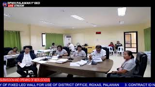 Procurement Livestream for DPWH Palawan 1st DEO on November 5 2024 [upl. by Akeem]