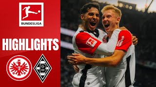 Eintracht Frankfurt  Borussia Mgladbach 20 Highlights Bundesliga 202425 [upl. by Viccora449]