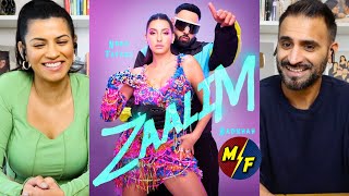 ZAALIM Official Music Video  Badshah Nora Fatehi  Payal Dev  Abderafia El Abdiou  REACTION [upl. by Nathanoj991]