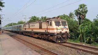 Slow Train Passing Abada St SE Section  train indianrailways youtube trending viralvideo [upl. by Schwarz377]