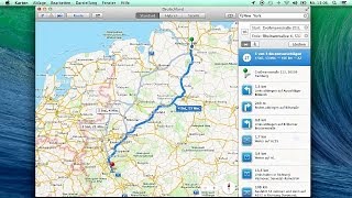 Orte finden und Routen planen  Das große MacTraining [upl. by Bunker]