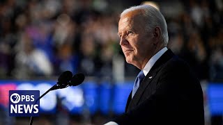 WATCH Biden’s full speech at 2024 Democratic National Convention  2024 DNC Night 1 [upl. by Blynn]