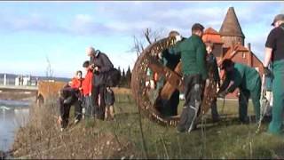 Das Wässern der Osterräder in Lügde [upl. by Annatnas]