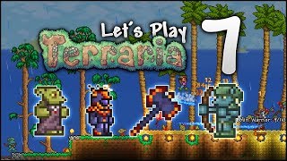 Lets Play Terraria 135  Goblins Meteorite amp MY EPIC LUCK Episode 7 [upl. by Eelanaj349]