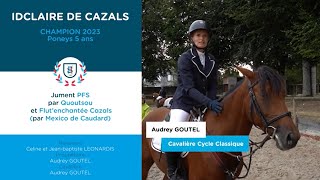 Pompadour CCE 2023 – Interview Champion Poney de 5 ans  IDCLAIRE DE CAZALS [upl. by Daph]