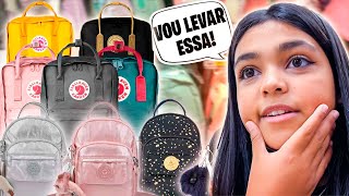 COMPRANDO MINHA MOCHILA MATERIAL ESCOLAR 20222023 [upl. by Ecienahs]