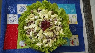 Salada agridoce com maçãs muito facil e saborosas [upl. by Penthea]