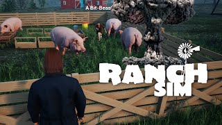 A BIG DISASTER IN OUR RANCH SIMULATOR abitbeast MALAYALAM [upl. by Elatsyrc]