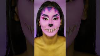 Cheshire cat🩷💜🩷💜🩷💜 cheshire cheshirecat halloween makeup [upl. by Gent]