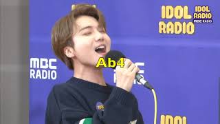 펜타곤 진호의 음역대 Pentagon Jinho Live Vocal Range F2Bb5C6 [upl. by Sukul]