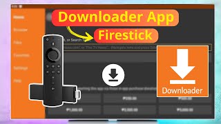 How to Install Downloader App on Firestick  Fire TV  Get New Method [upl. by Yesor]