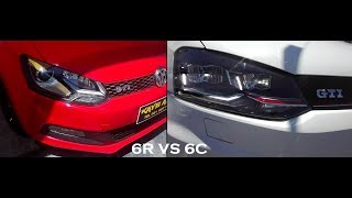 VW Polo GTI 6R vs VW Polo GTI 6C  Comparison [upl. by Reg]