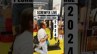 SCREWFIX LIVE plunger challenge 2024 [upl. by Ottilie]