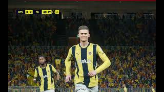 Kayserispor 0  6 Fenerbahçe 13Hafta Süper Lig PES 2025 [upl. by Niko]