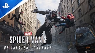 Marvels SpiderMan 2  Be Greater Together Trailer I PS5 Games [upl. by Amak]