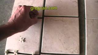 Using Tile Spacers  Ceramic Tile Installation Instructions [upl. by Iaoh626]