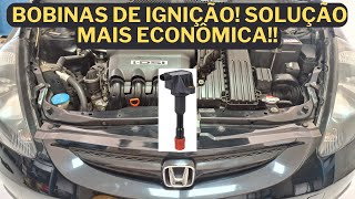 Honda Fit 2007 14 Twin Spark  Bobinas de Ignição Solução Econômica e Como Aumentar a Potência [upl. by Ahseiyt]