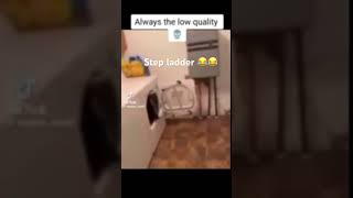 What are you doing step ladder😂😂🤣SUBSCRIBE if this was funny [upl. by Scarlett]