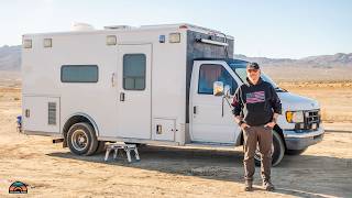 DIY Ambulance Camper Conversion  Tiny Home on a Budget [upl. by Nonnerb]