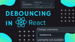 Debounce input field in React using useEffect setTimeout [upl. by Floria42]