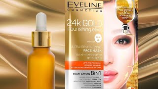 Eveline 24k gold nourishing elixir review [upl. by Juliet]