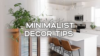 13 COZY MINIMALIST HOME DECOR TIPS 🕯  How To Make Your Home Cozy But Not Cluttered [upl. by Naro]