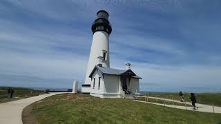 Yaquina Head LighthouseNewportOregonTonysNorthwestAdventures [upl. by Eicyak162]