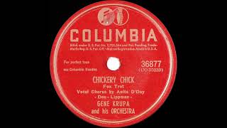 1945 Gene Krupa  Chickery Chick Anita O’Day amp band vocal [upl. by Harolda835]