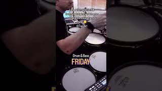 Dnb 16ths or 8ths You decide drums dnblife drummer [upl. by Naltiac]