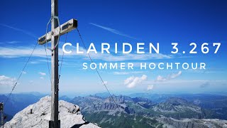 CLARIDEN 3267 Sommer Hochtour [upl. by Eenat]