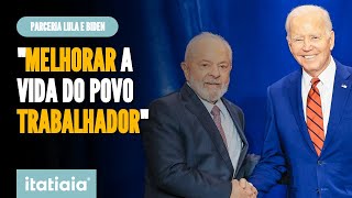 LULA EXALTA TRABALHADORES E CRITICA POLÍTICA NEOLIBERAL APÓS ACORDO COM BIDEN [upl. by Ayam443]