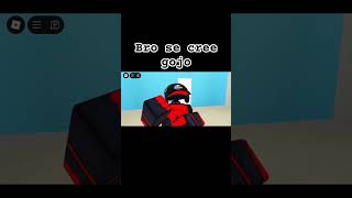 Bro se cree gojo roblox memes [upl. by Calva]