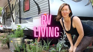 FullTime RV Living Review Pros and cons of living stationary in an RV [upl. by Nagle]