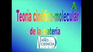 Teoría cinético molecular de la materia para niños Videopresentación [upl. by Ahsyla]