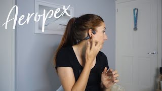 Cycling Headphones  AfterShokz Titanium vs the New Aeropex  AfterShokz Headphone Review [upl. by Leone]