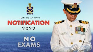 Navy SSC 2022 Officers Notification  Exam date Eligibility Selection Process Interview [upl. by Renard]