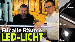 LEDLicht für alle Räume KiteoEinbaustrahler Stripe FlächenPanel  Smartest Home  Folge 151 [upl. by Cornall]