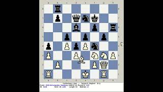 Taubenhaus Jean vs Tarrasch Siegbert  DSB 4 Chess Kongress 1885 Hamburg Germany [upl. by Barren]