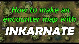 Making a wilderness encounter map with Inkarnate [upl. by Florina]