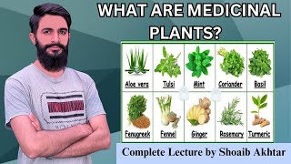 Medicinal Plants Complete Lecture By Shoaib Akhtar [upl. by Notneb]