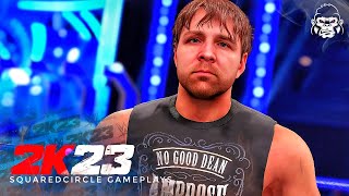 WWE 2K23 Dean Ambrose w Retaliation Entrance Theme  New WWE 2K23 PC Mods [upl. by Saba888]