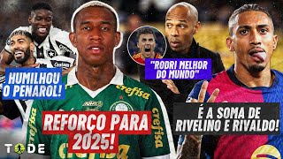 quotDARIA BOLA DE OURO PRO RODRIquot T Henry l TALISCA no PALMEIRAS l RAPHINHA DÁ SHOW l BOTAFOGO ABSURDO [upl. by Noizneb]